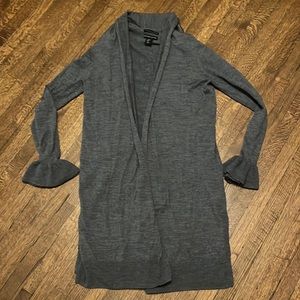 Extra Fine Merino Wool Wrap Cardigan